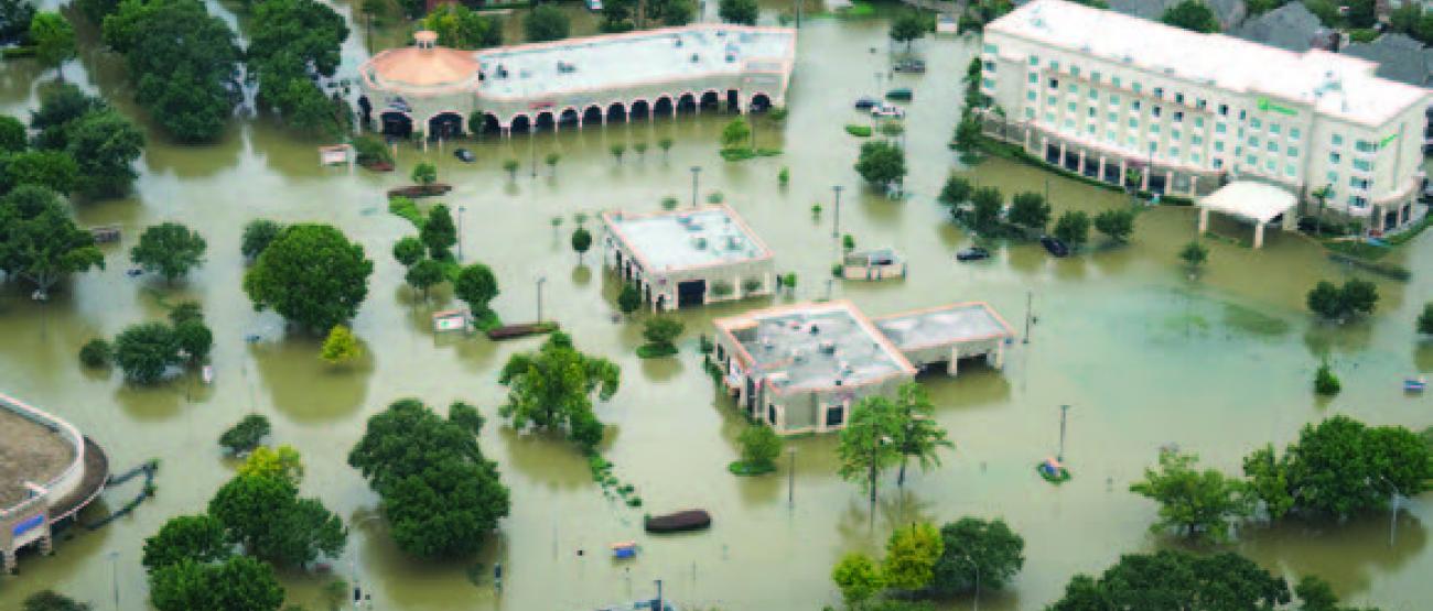 Flooded city